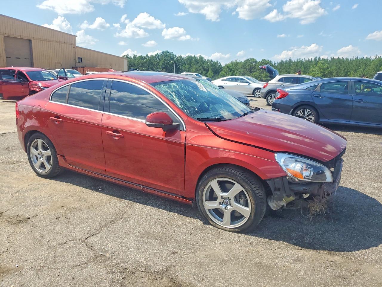 2012 Volvo S60 T5 Orange vin: YV1622FS9C2130175
