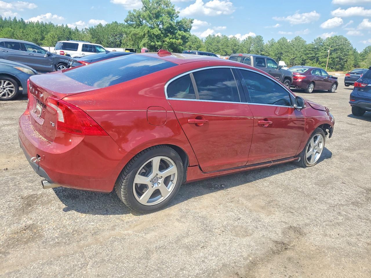 2012 Volvo S60 T5 Orange vin: YV1622FS9C2130175