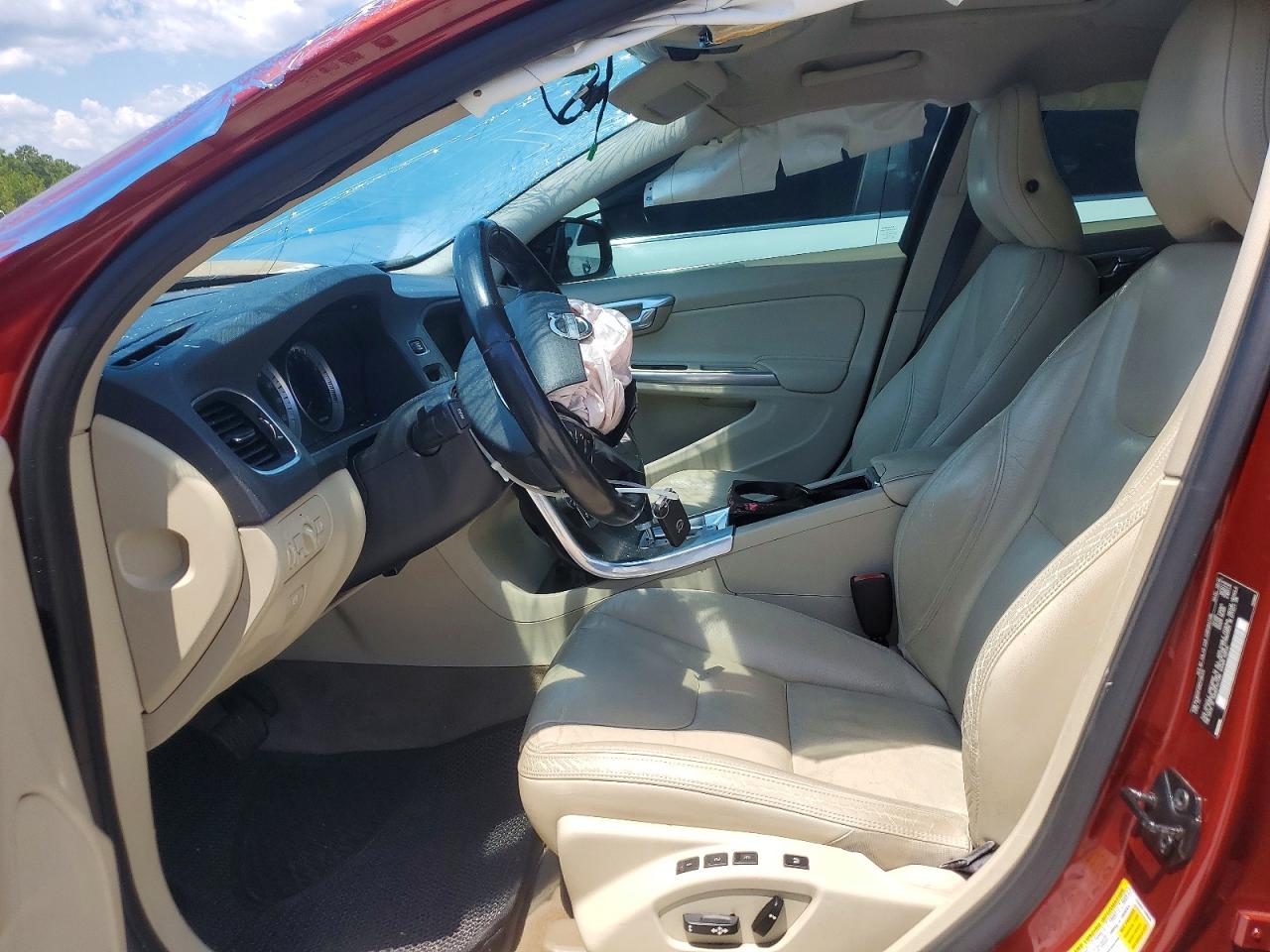 2012 Volvo S60 T5 Orange vin: YV1622FS9C2130175
