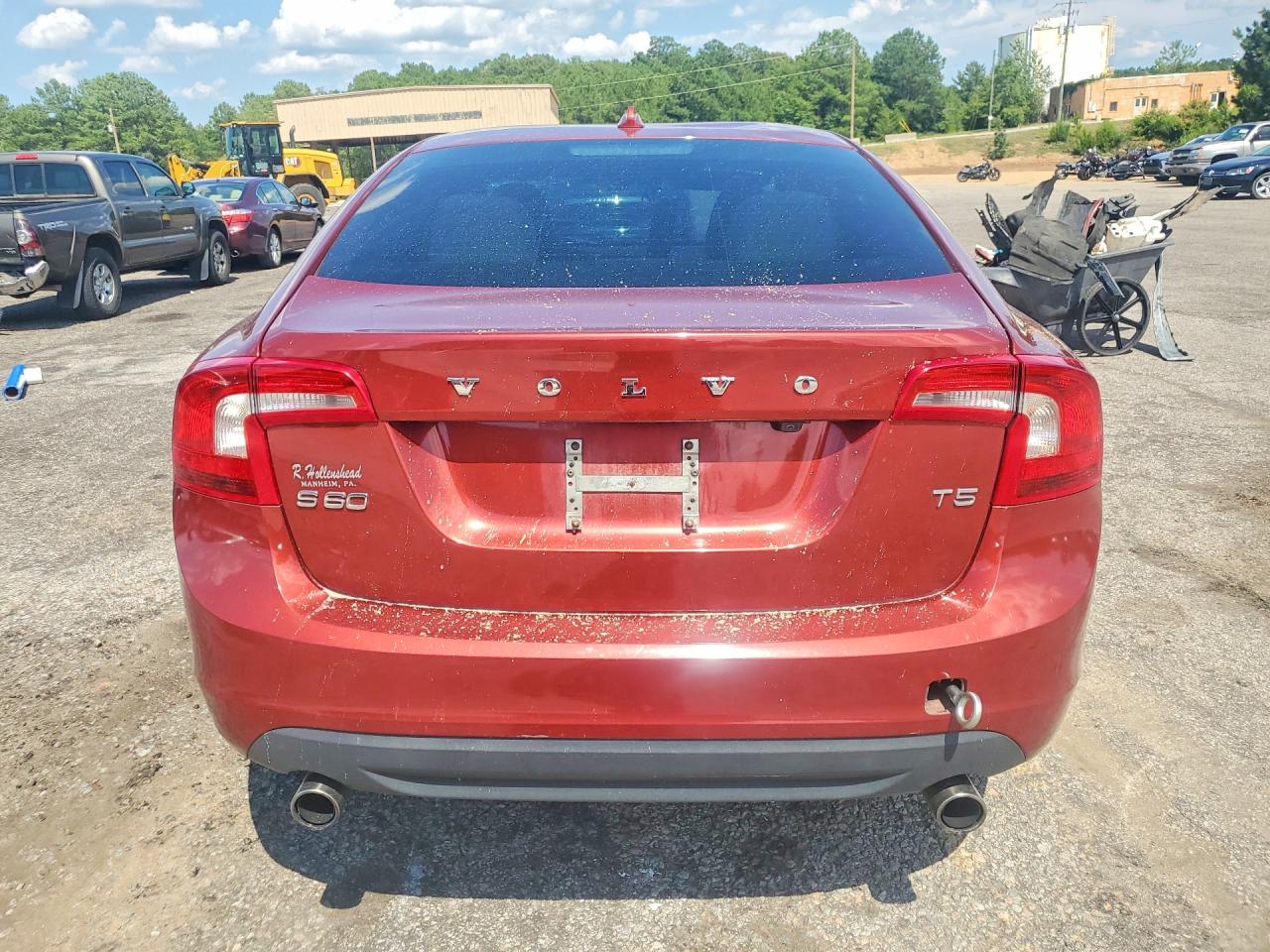 2012 Volvo S60 T5 Orange vin: YV1622FS9C2130175