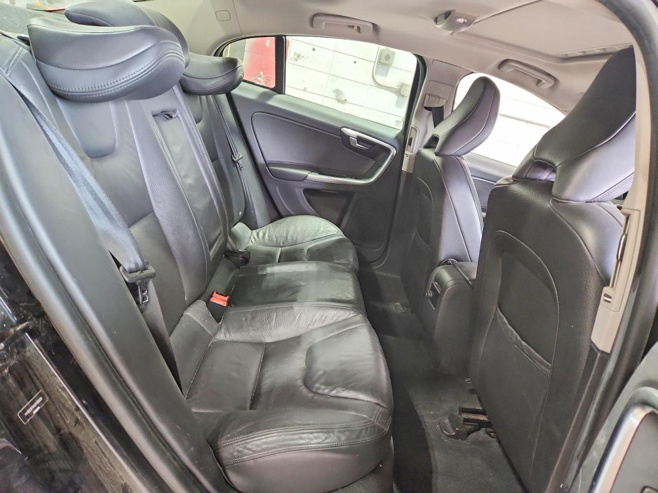 2012 Volvo S60 T5 Black vin: YV1622FSXC2139029