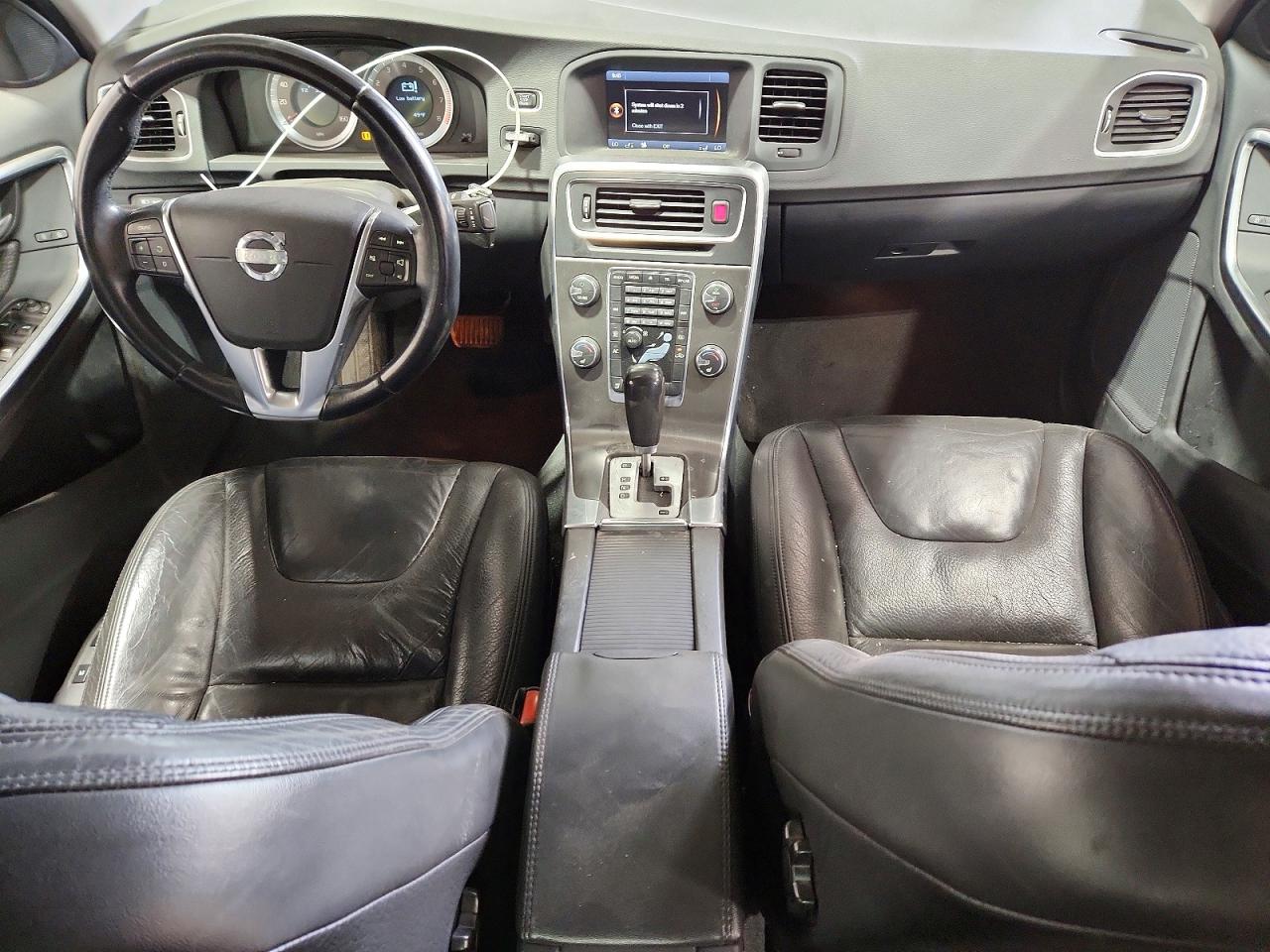 2012 Volvo S60 T5 Black vin: YV1622FSXC2139029
