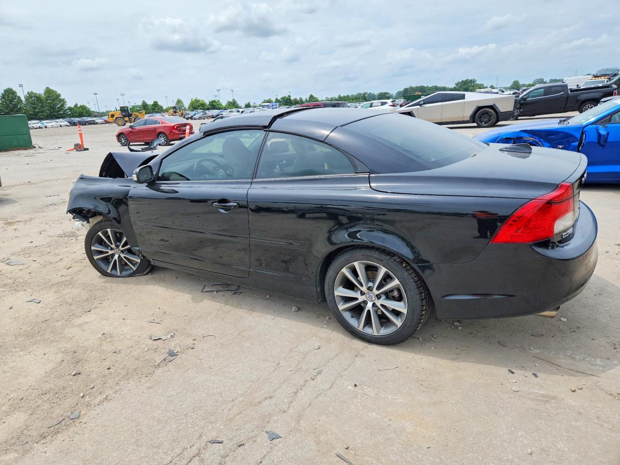 2011 Volvo C70 T5 Black vin: YV1672MC1BJ108186