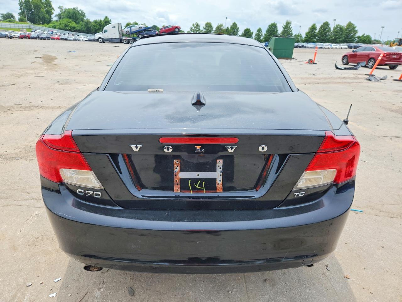 2011 Volvo C70 T5 Black vin: YV1672MC1BJ108186