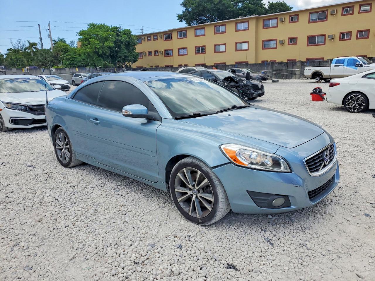 2012 Volvo C70 T5 Синий vin: YV1672MC1CJ127340