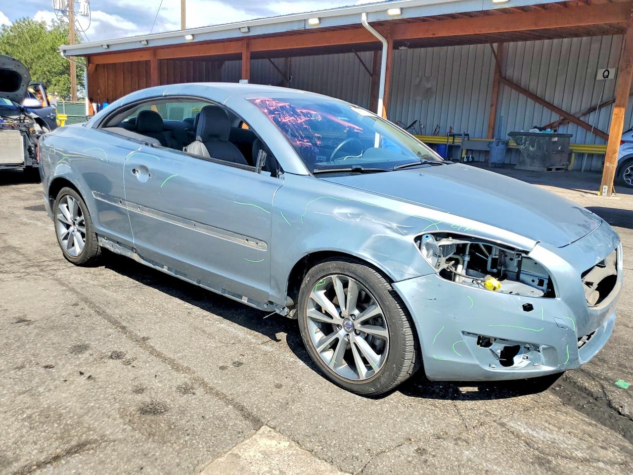 2013 Volvo C70 T5 Blue vin: YV1672MC1DJ136699