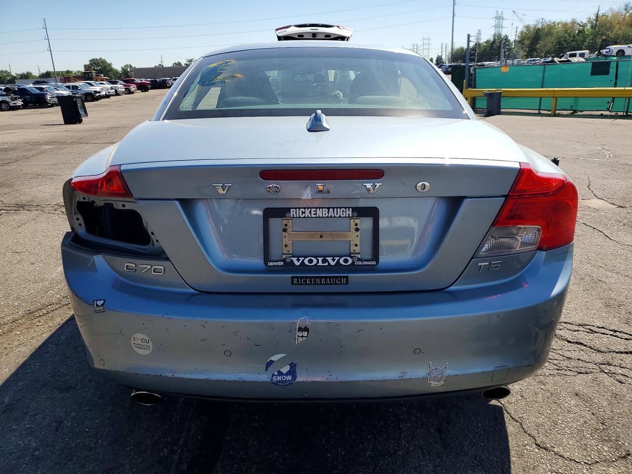 2013 Volvo C70 T5 Blue vin: YV1672MC1DJ136699