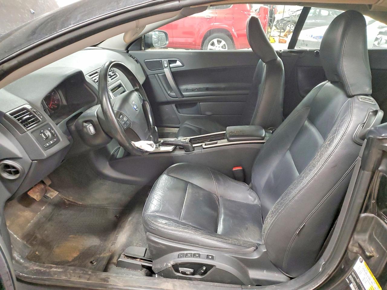 2010 Volvo C70 T5 Black vin: YV1672MC2AJ090361