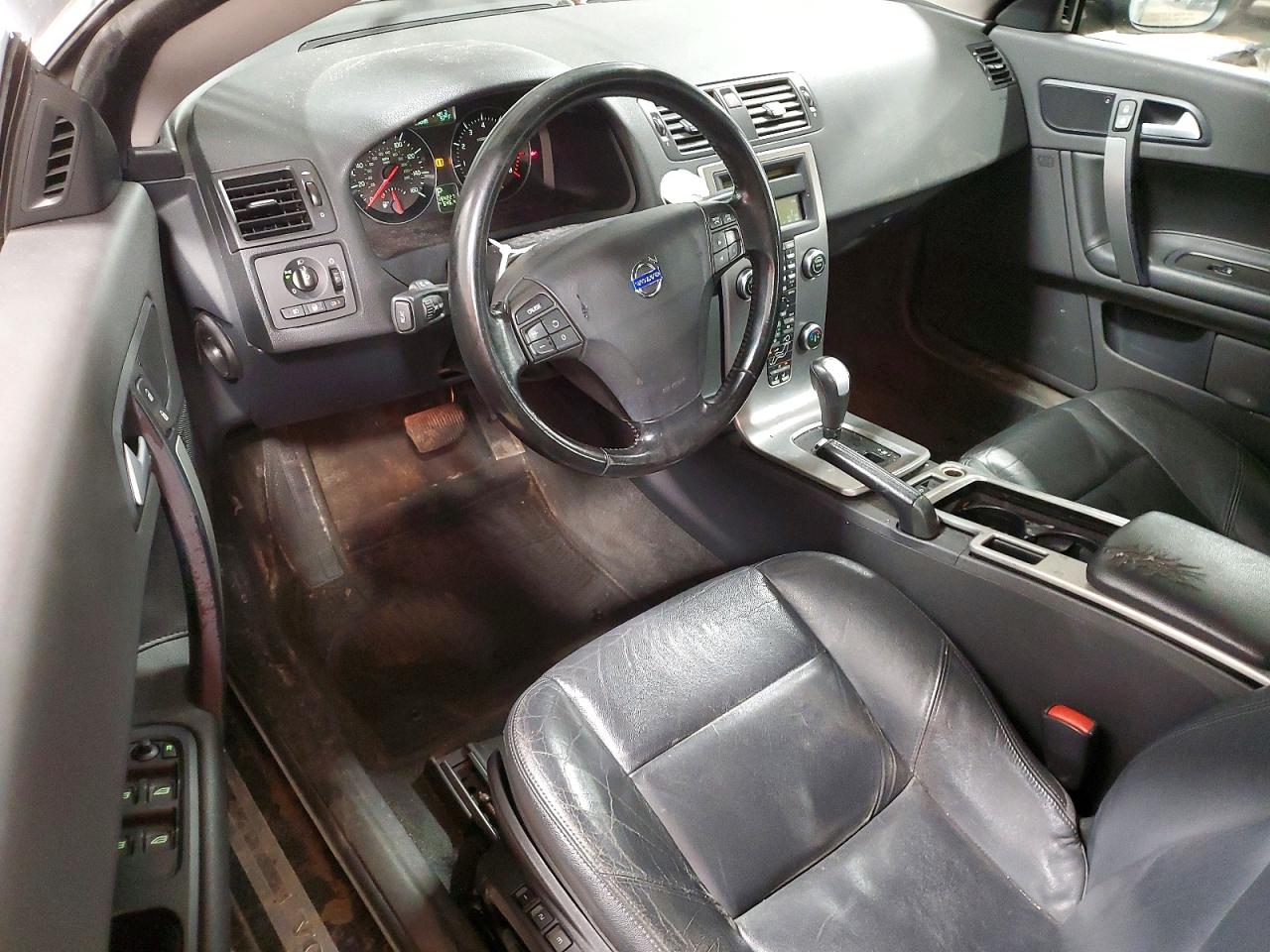 2010 Volvo C70 T5 Black vin: YV1672MC2AJ090361