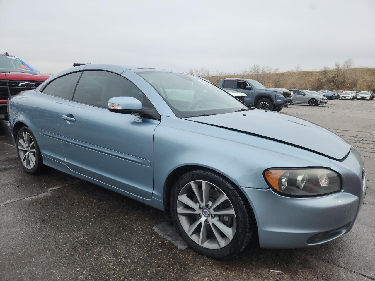 2010 Volvo C70 T5 Blue vin: YV1672MC2AJ093650