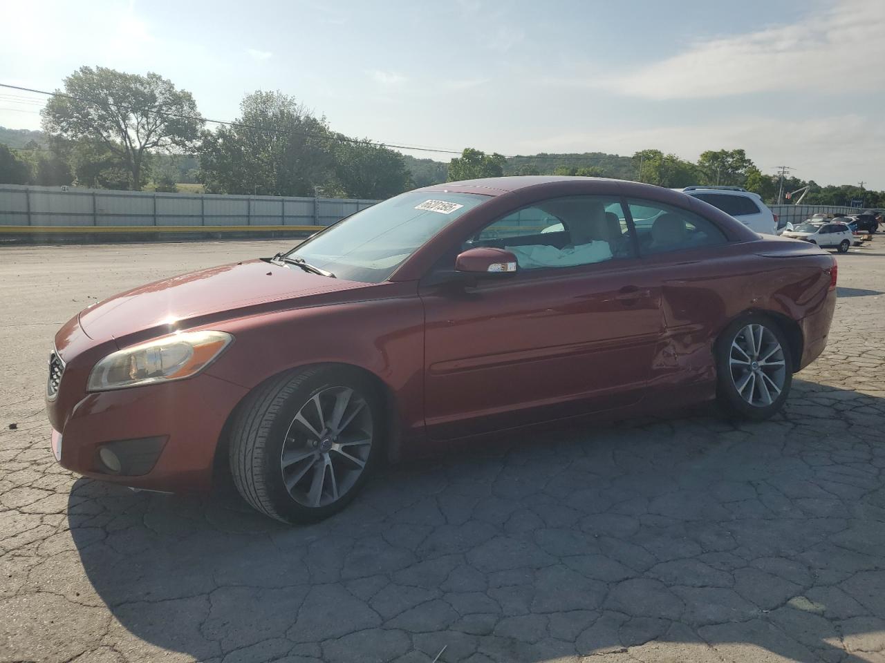2011 Volvo C70 T5 Burgundy vin: YV1672MC2BJ117611