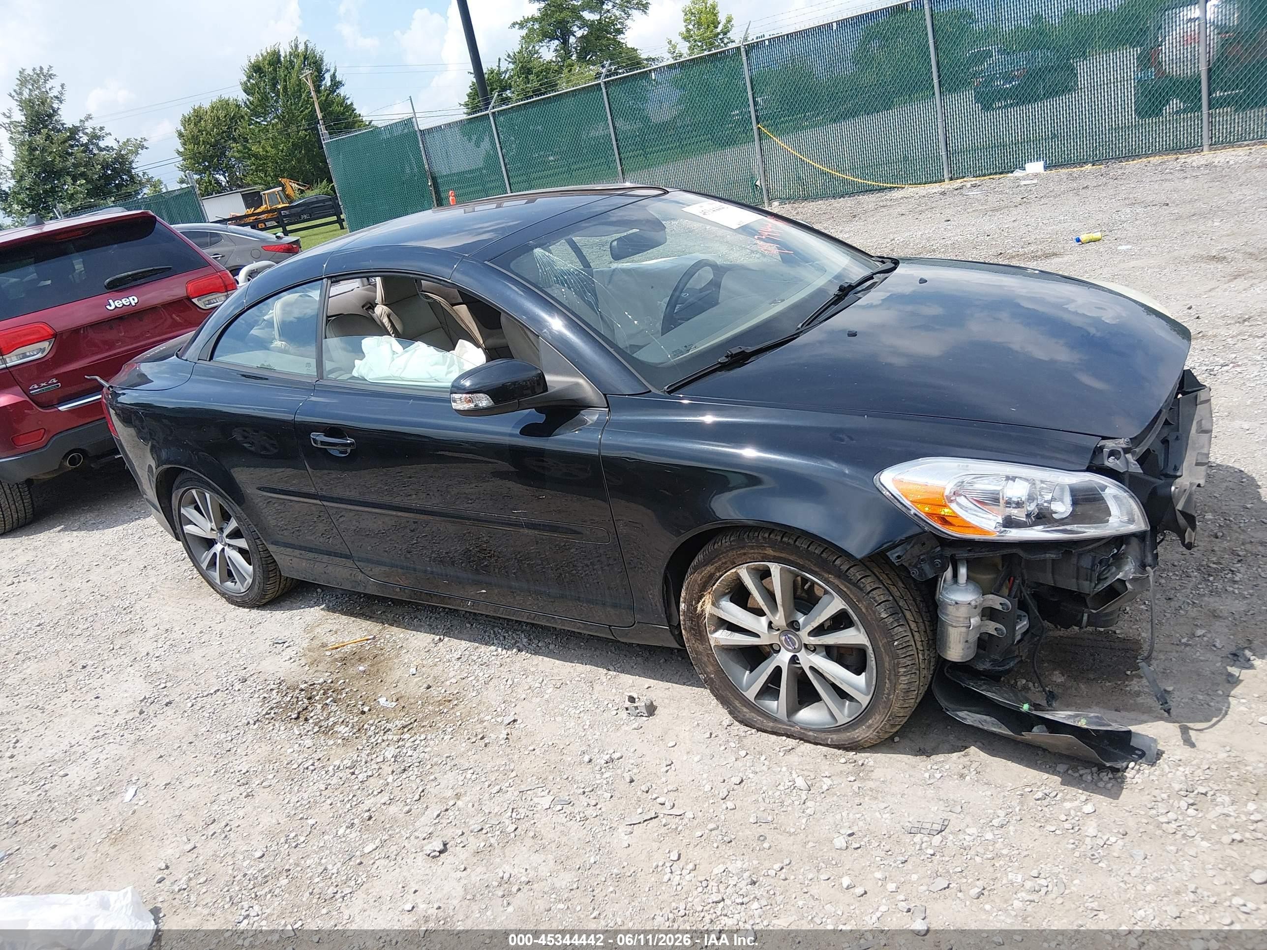 2011 Volvo C70 T5 (fleet Only)/t5 (retail Only) Черный vin: YV1672MC2BJ120699