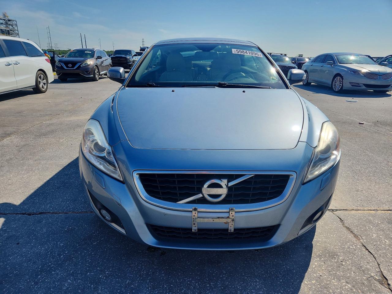 2013 Volvo C70 T5 Silver vin: YV1672MC2DJ136839