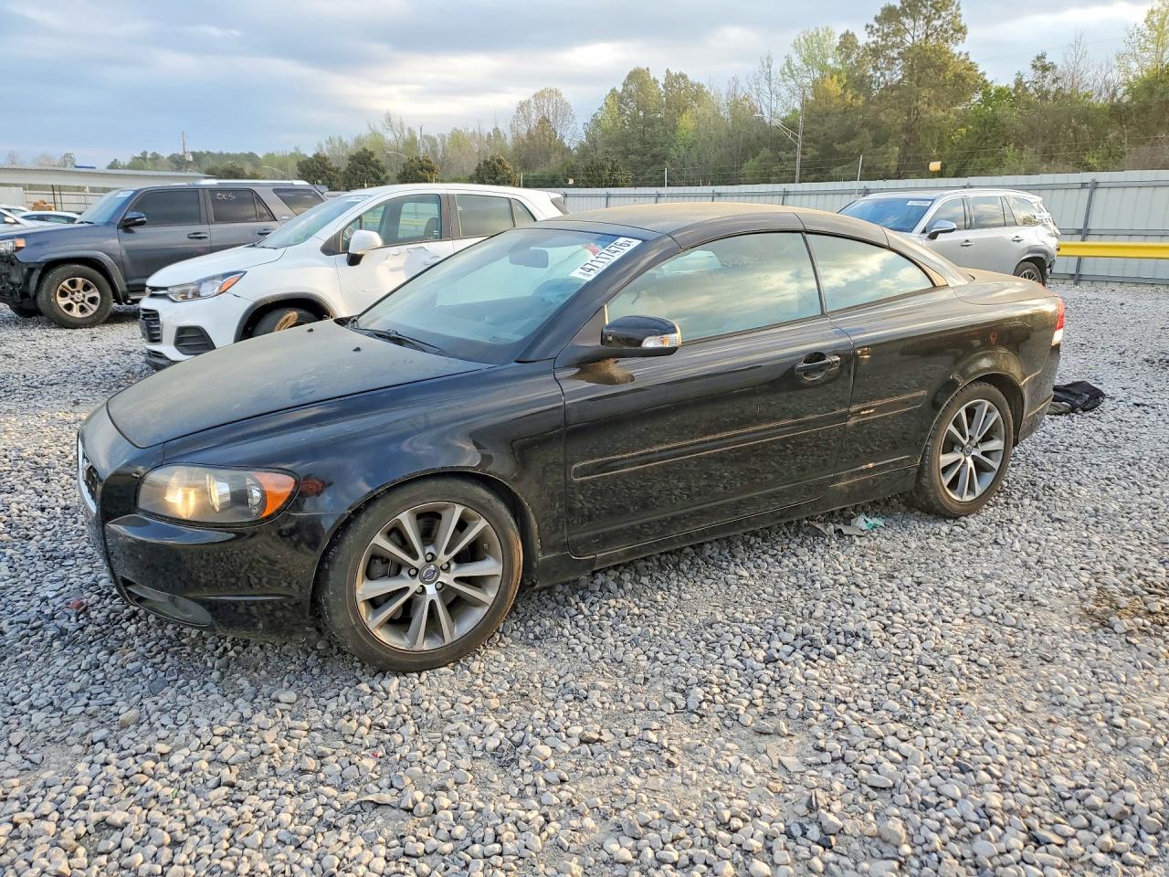 2010 Volvo C70 T5 Black vin: YV1672MC3AJ093298