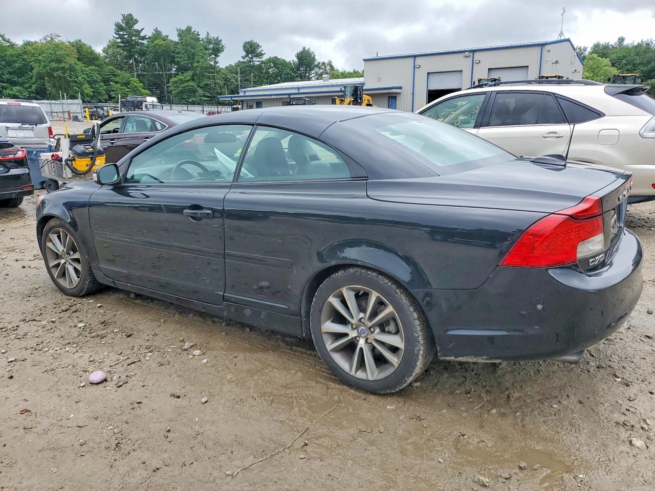2013 Volvo C70 T5 Charcoal vin: YV1672MC4DJ140438