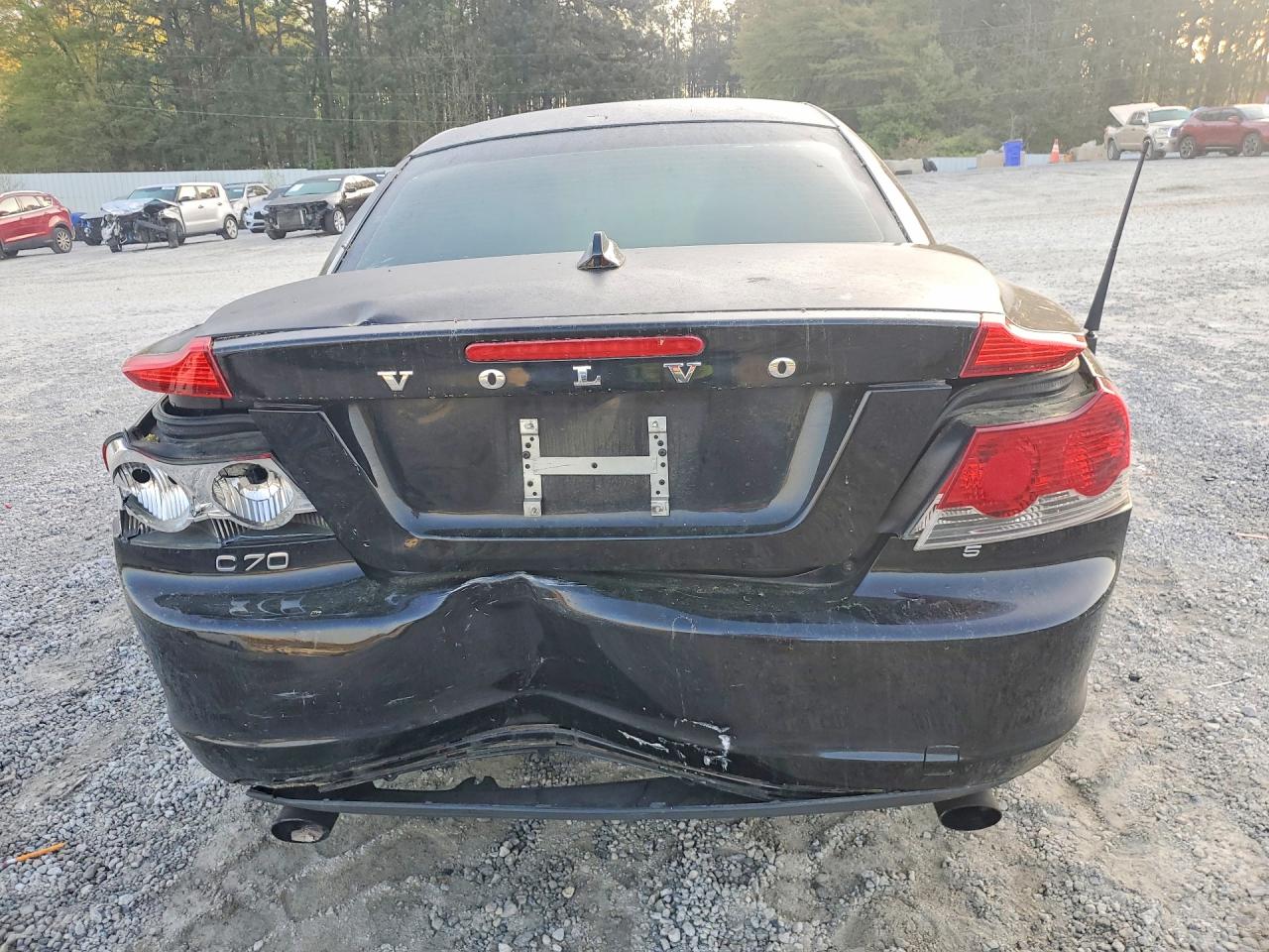 2010 Volvo C70 T5 Black vin: YV1672MC5AJ090225
