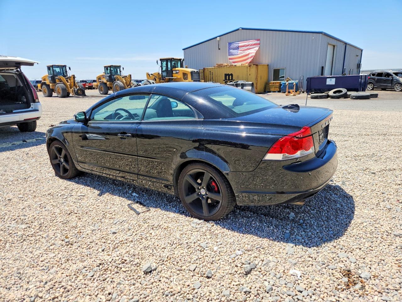 2010 Volvo C70 Black vin: YV1672MC5AJ091987