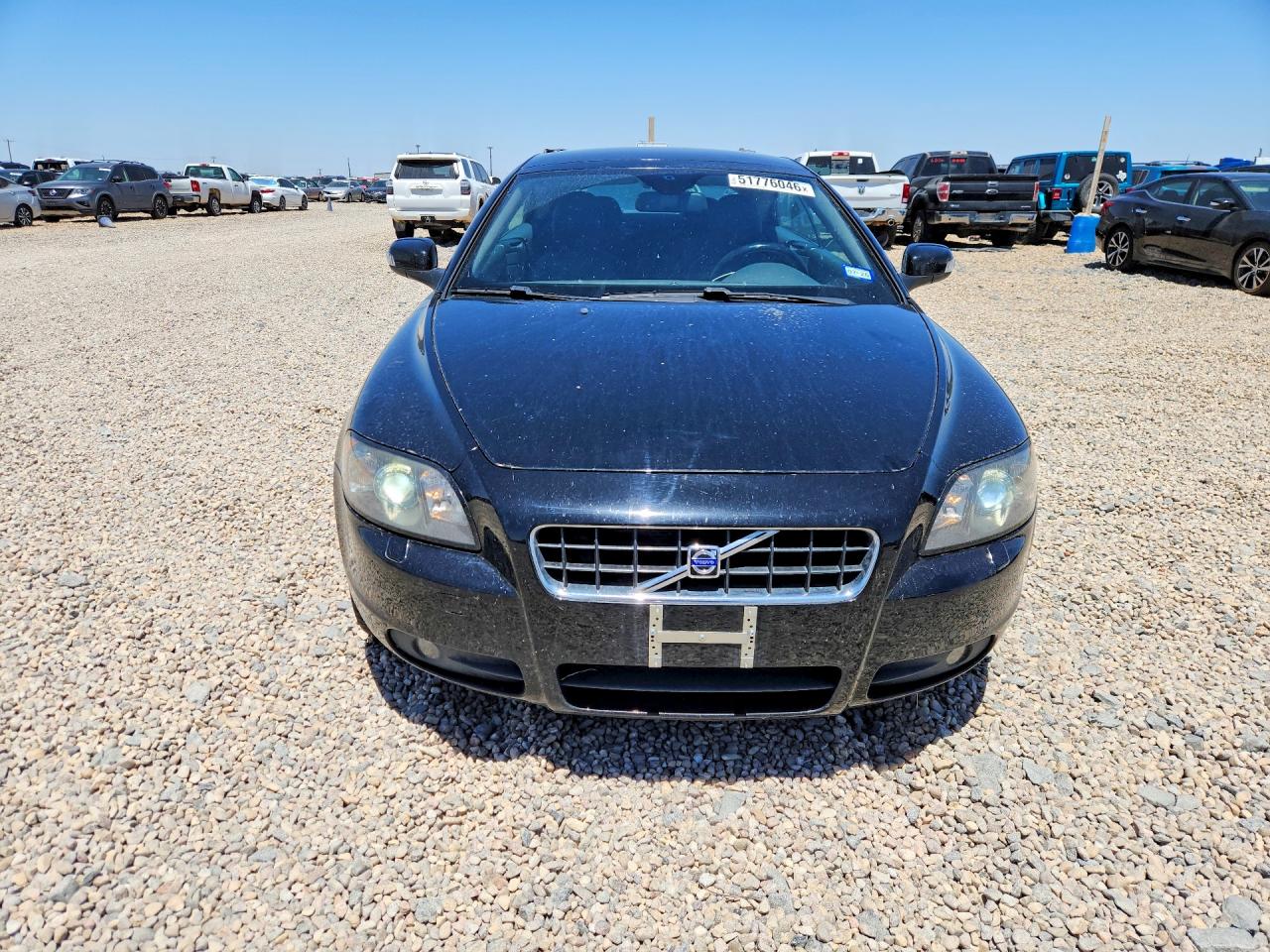2010 Volvo C70 Black vin: YV1672MC5AJ091987
