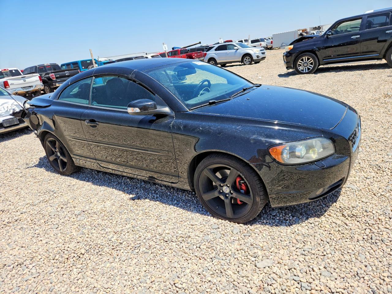 2010 Volvo C70 Black vin: YV1672MC5AJ091987
