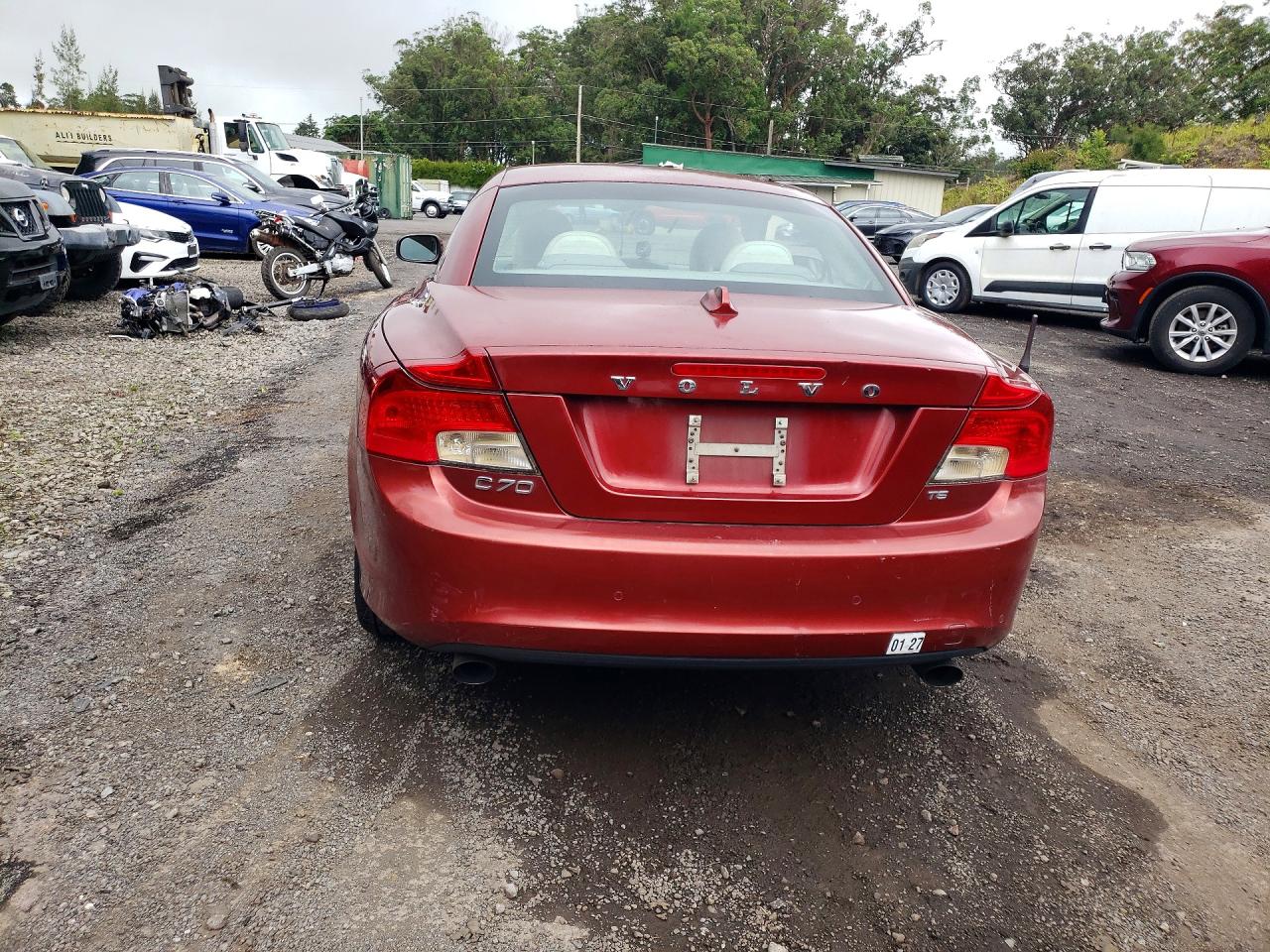 2011 Volvo C70 T5 Red vin: YV1672MC5BJ110362