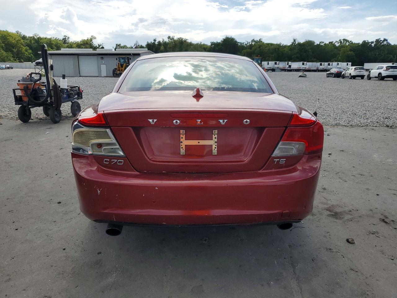 2012 Volvo C70 T5 Красный vin: YV1672MC5CJ123629