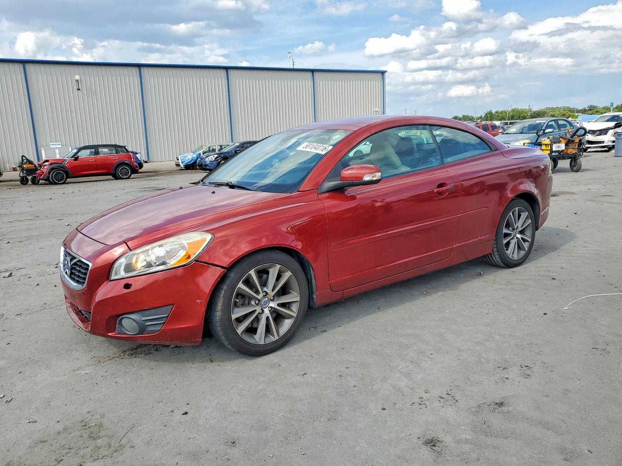 2012 Volvo C70 T5 Red vin: YV1672MC5CJ123629