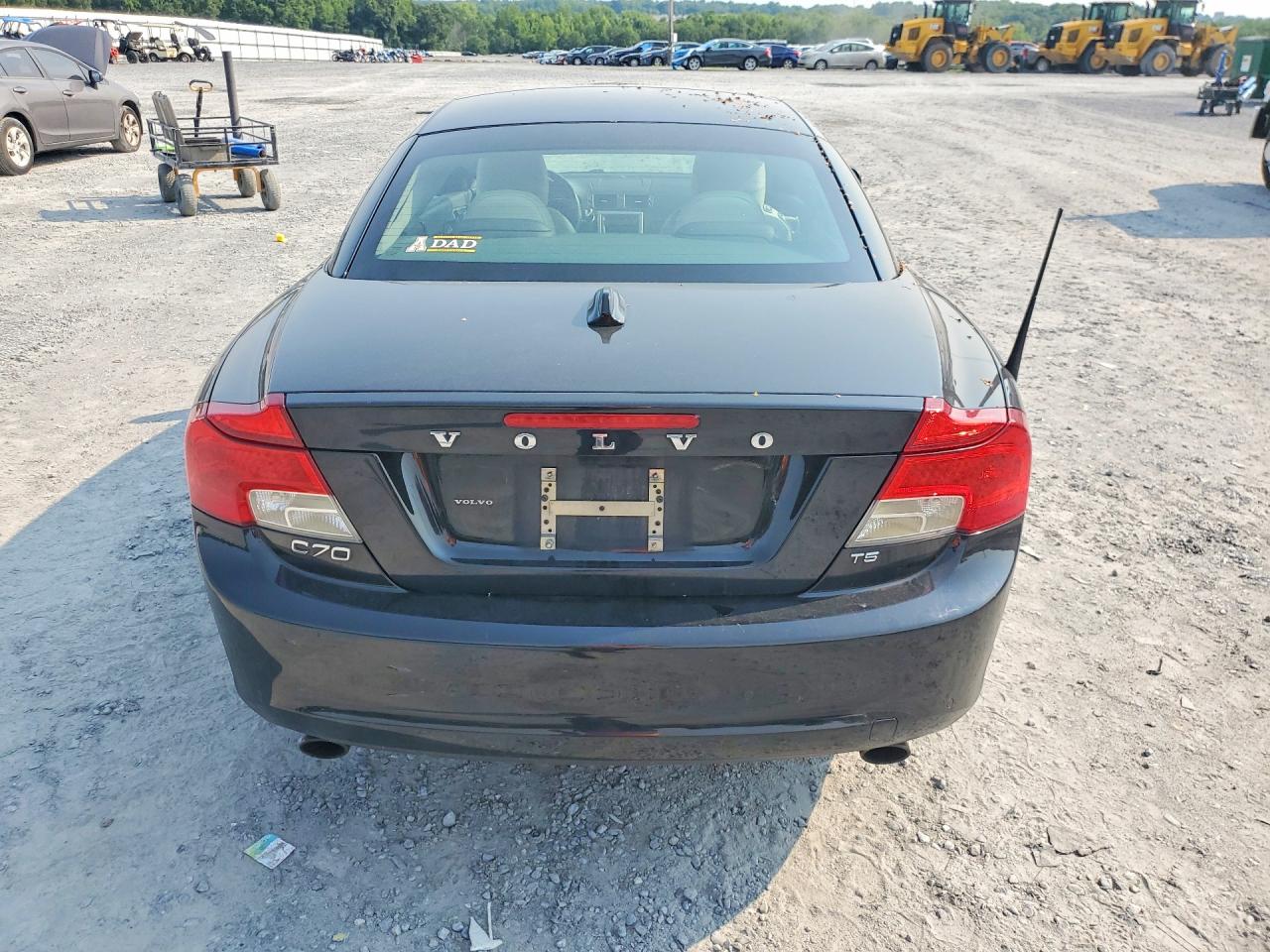 2012 Volvo C70 T5 Black vin: YV1672MC5CJ125655