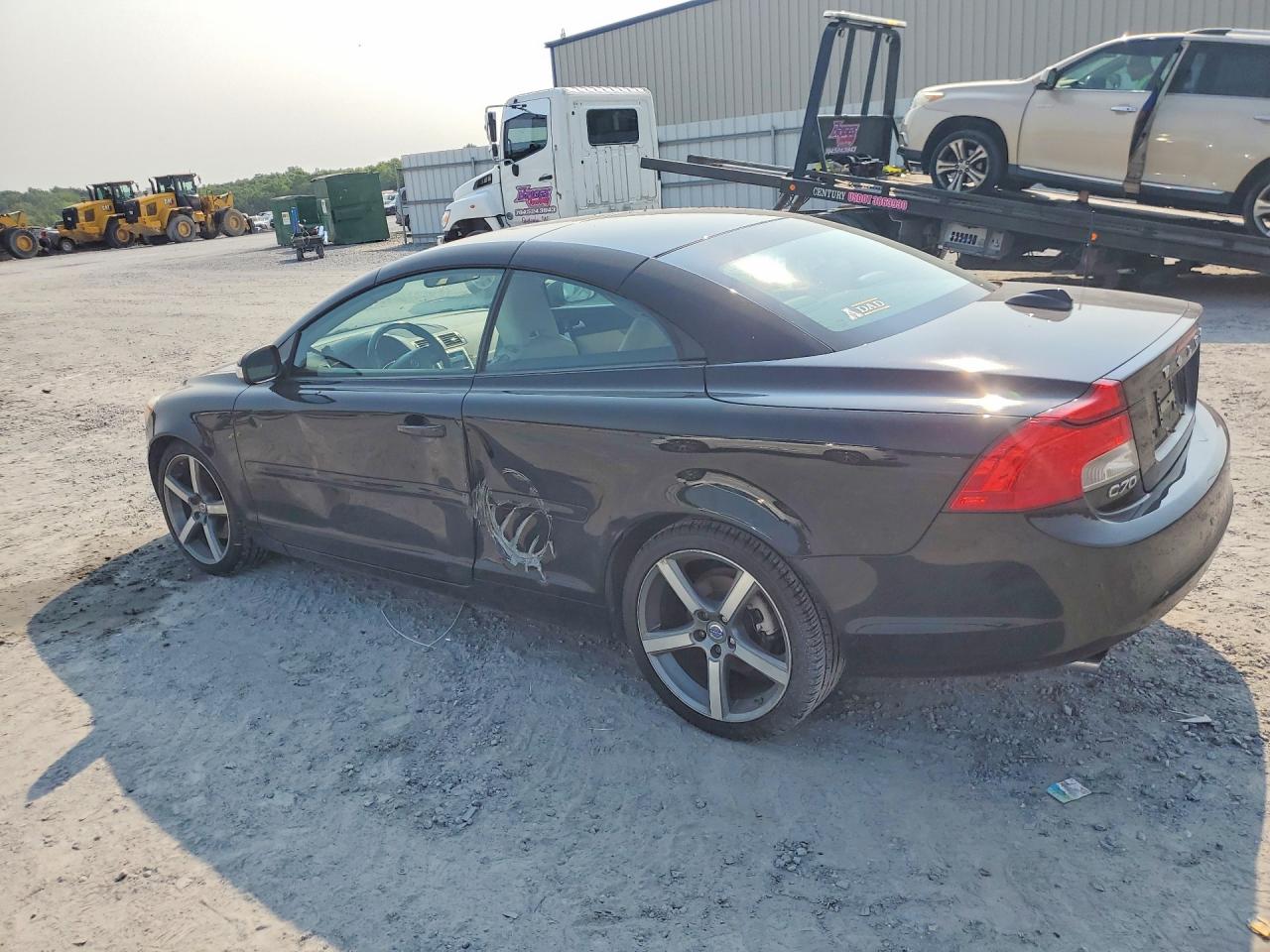 2012 Volvo C70 T5 Black vin: YV1672MC5CJ125655