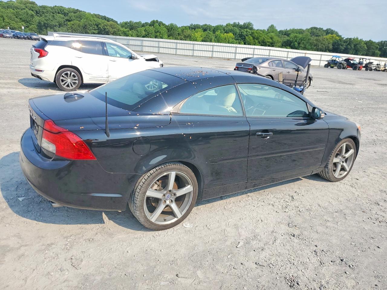 2012 Volvo C70 T5 Black vin: YV1672MC5CJ125655