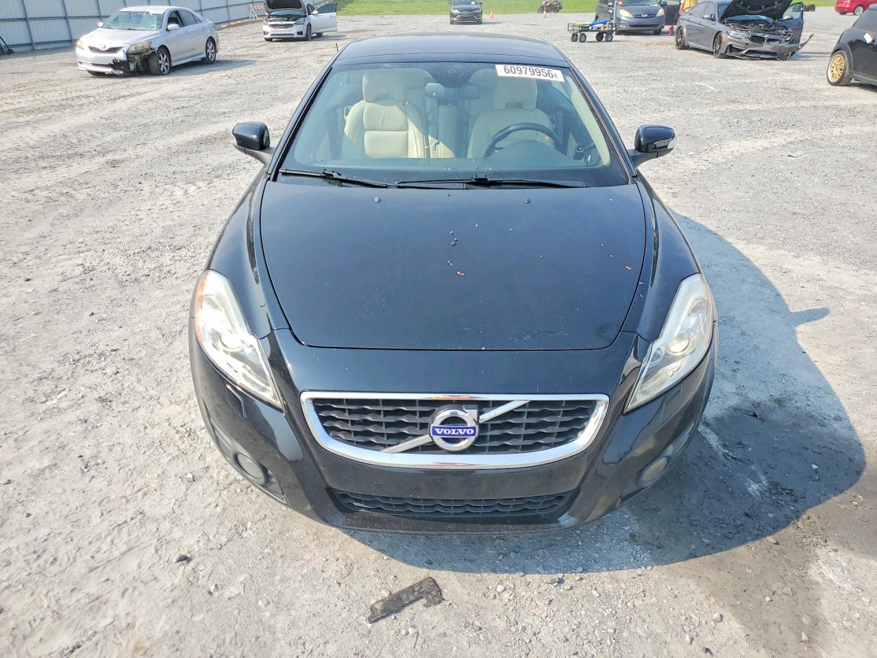 2012 Volvo C70 T5 Black vin: YV1672MC5CJ125655