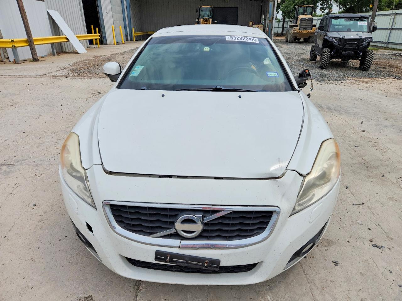 2013 Volvo C70 T5 Белый vin: YV1672MC5DJ137063