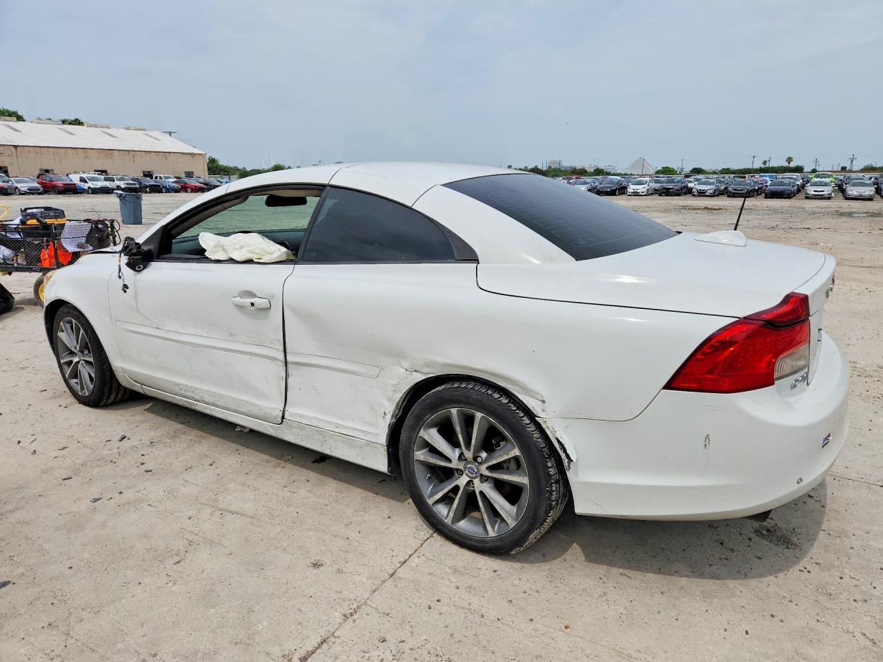 2013 Volvo C70 T5 Белый vin: YV1672MC5DJ137063