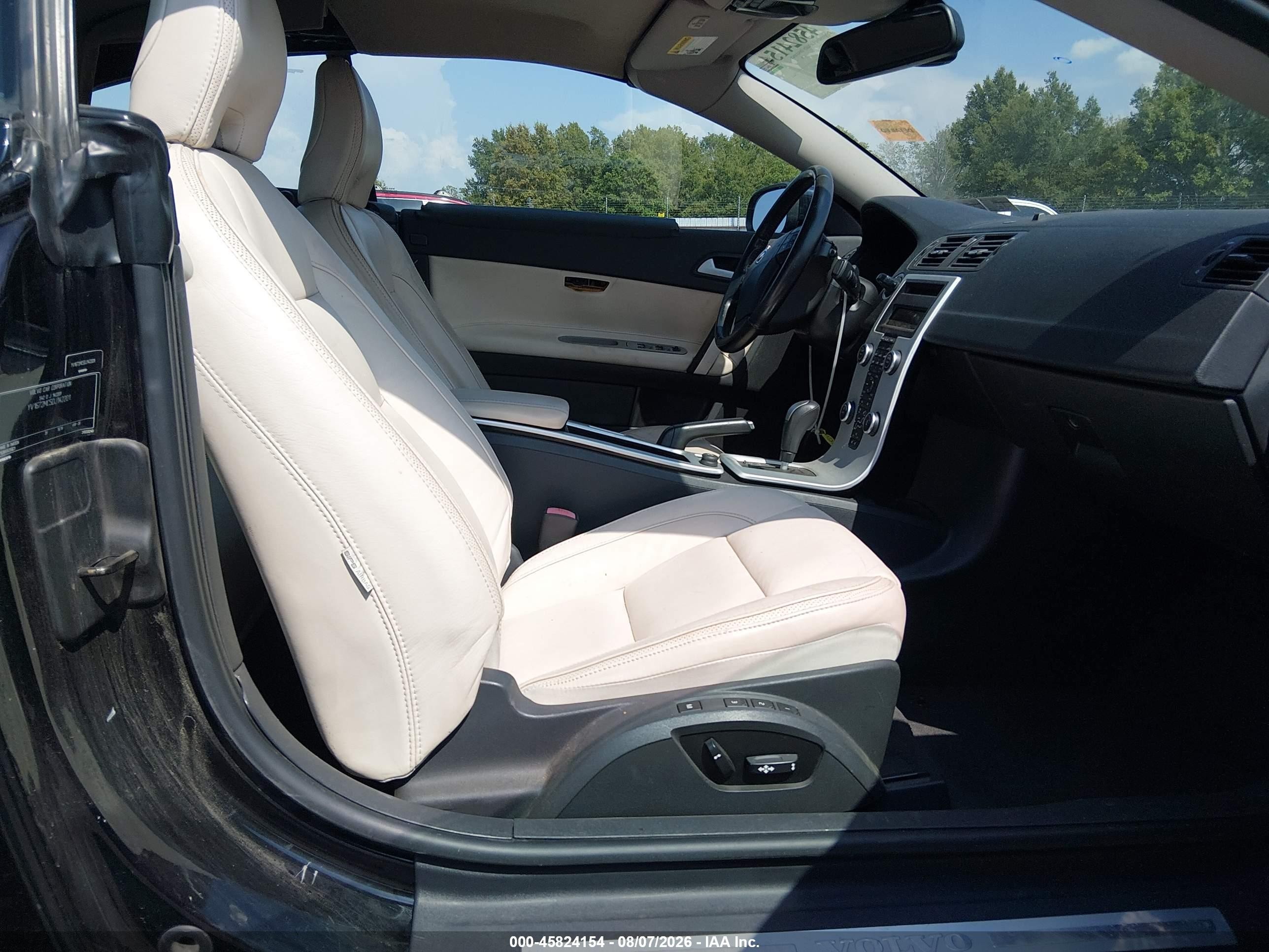 2013 Volvo C70 T5 Black vin: YV1672MC5DJ142201