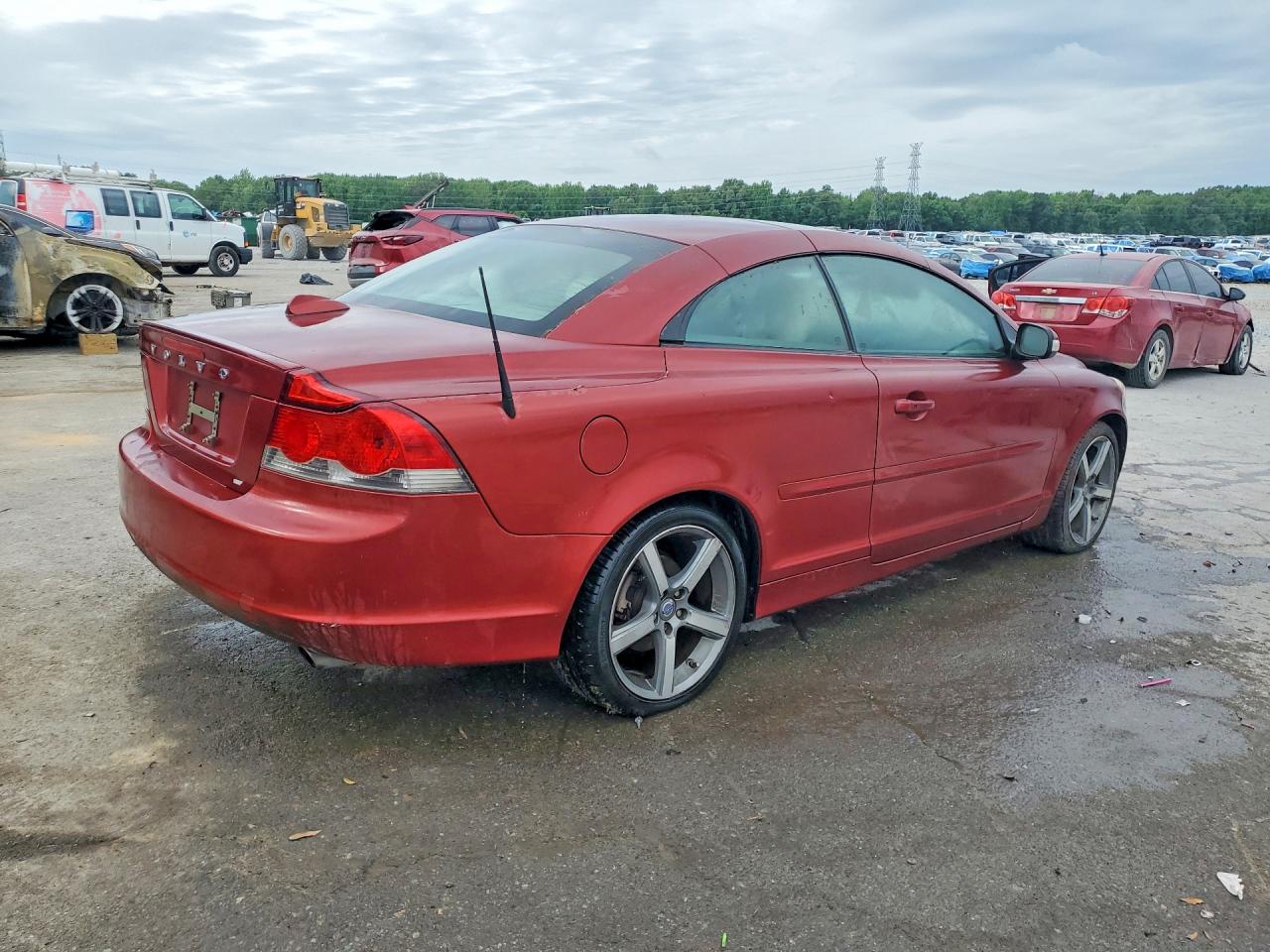 2011 Volvo C70 T5 Burgundy vin: YV1672MC6BJ116882