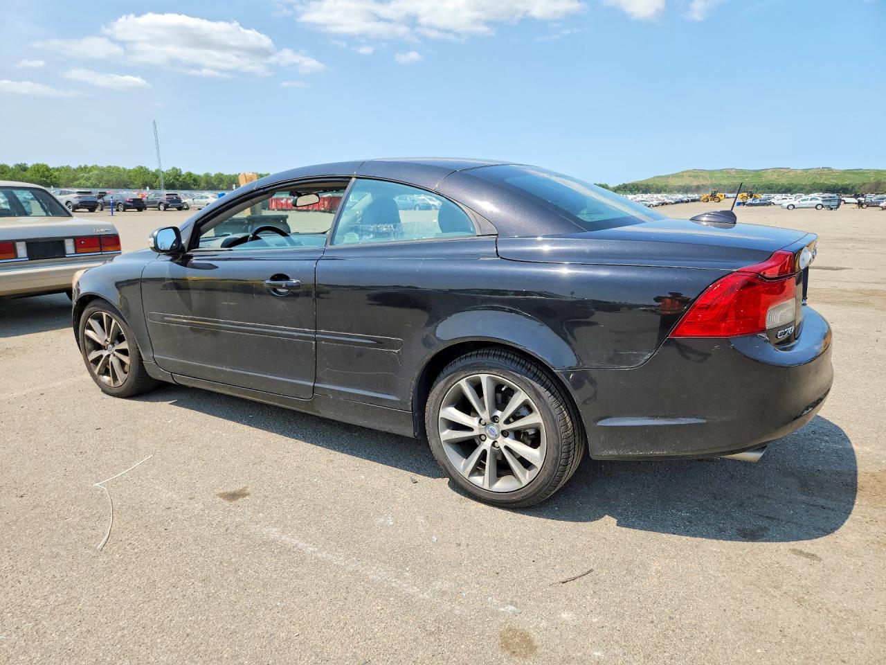2012 Volvo C70 T5 Black vin: YV1672MC6CJ126023