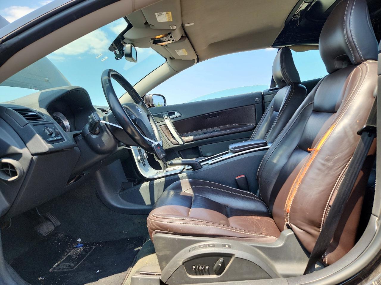 2012 Volvo C70 T5 Black vin: YV1672MC6CJ126023
