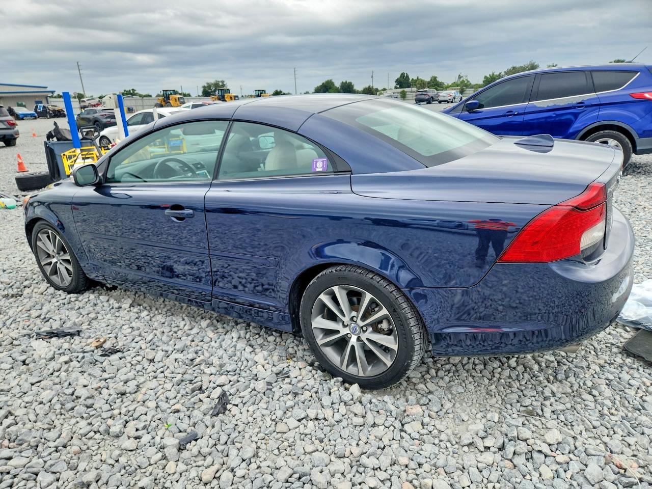 2012 Volvo C70 T5 Blue vin: YV1672MC6CJ127950