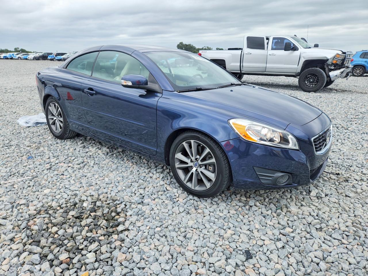 2012 Volvo C70 T5 Blue vin: YV1672MC6CJ127950