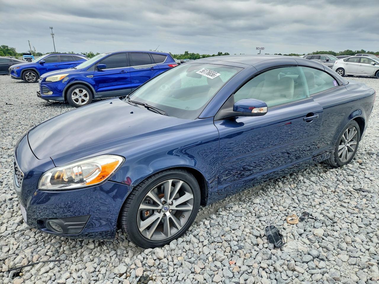 2012 Volvo C70 T5 Blue vin: YV1672MC6CJ127950