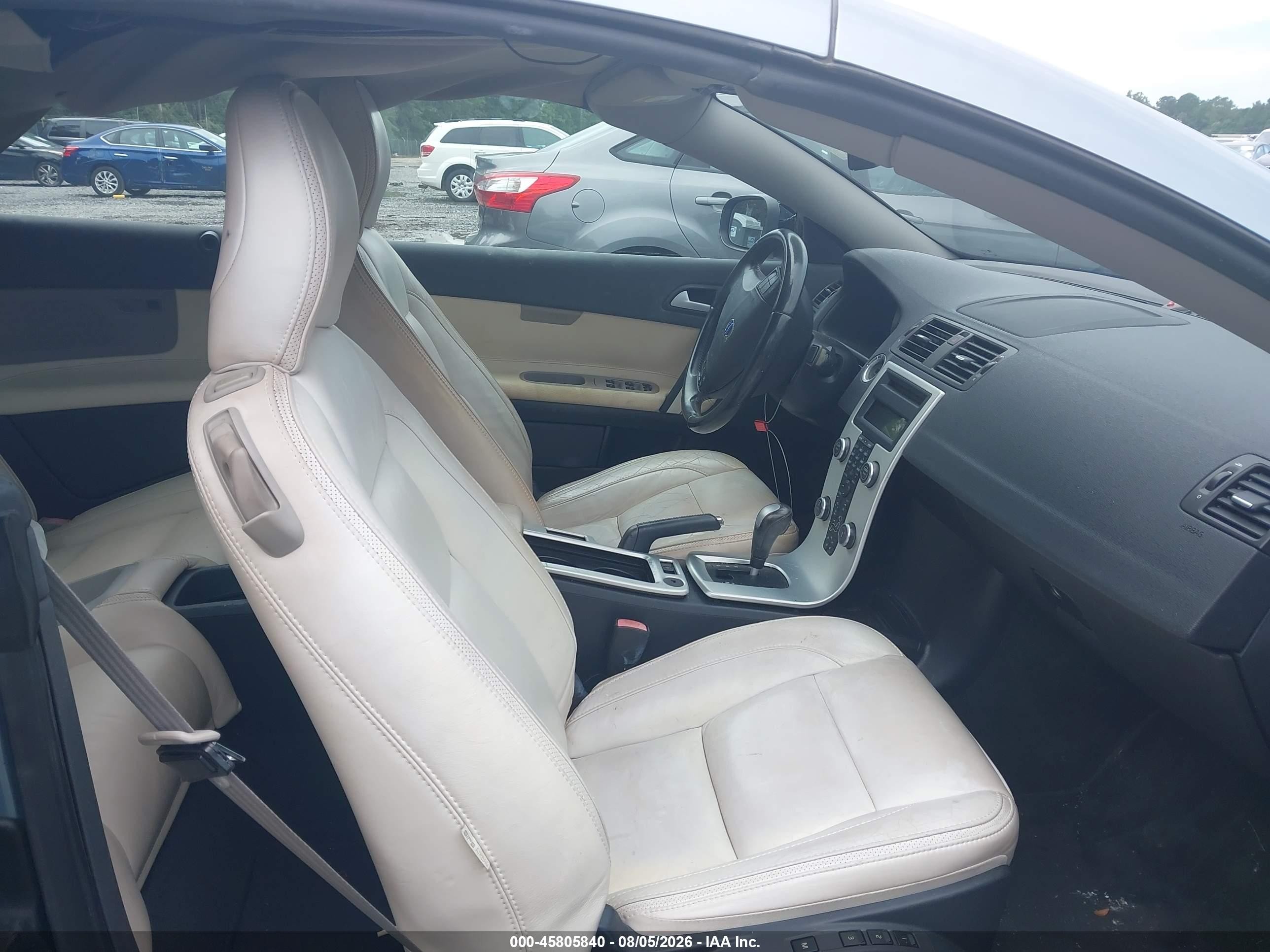 2012 Volvo C70 T5/t5 Platinum/t5 Premier Plus Light Blue vin: YV1672MC6CJ130640