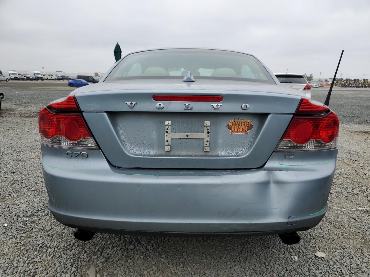 2010 Volvo C70 T5 Blue vin: YV1672MC7AJ091909