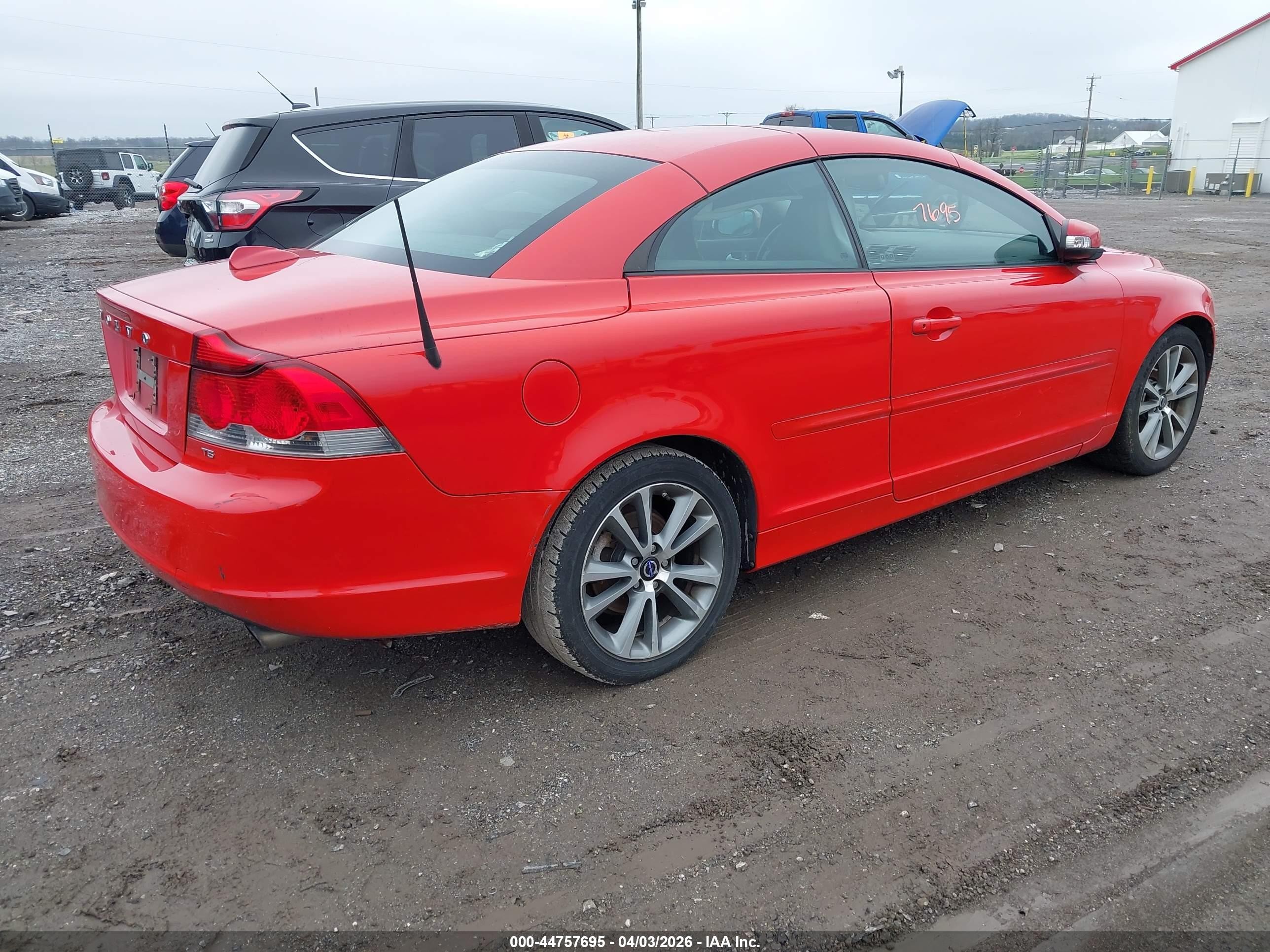 2010 Volvo C70 T5 Red vin: YV1672MC7AJ093983