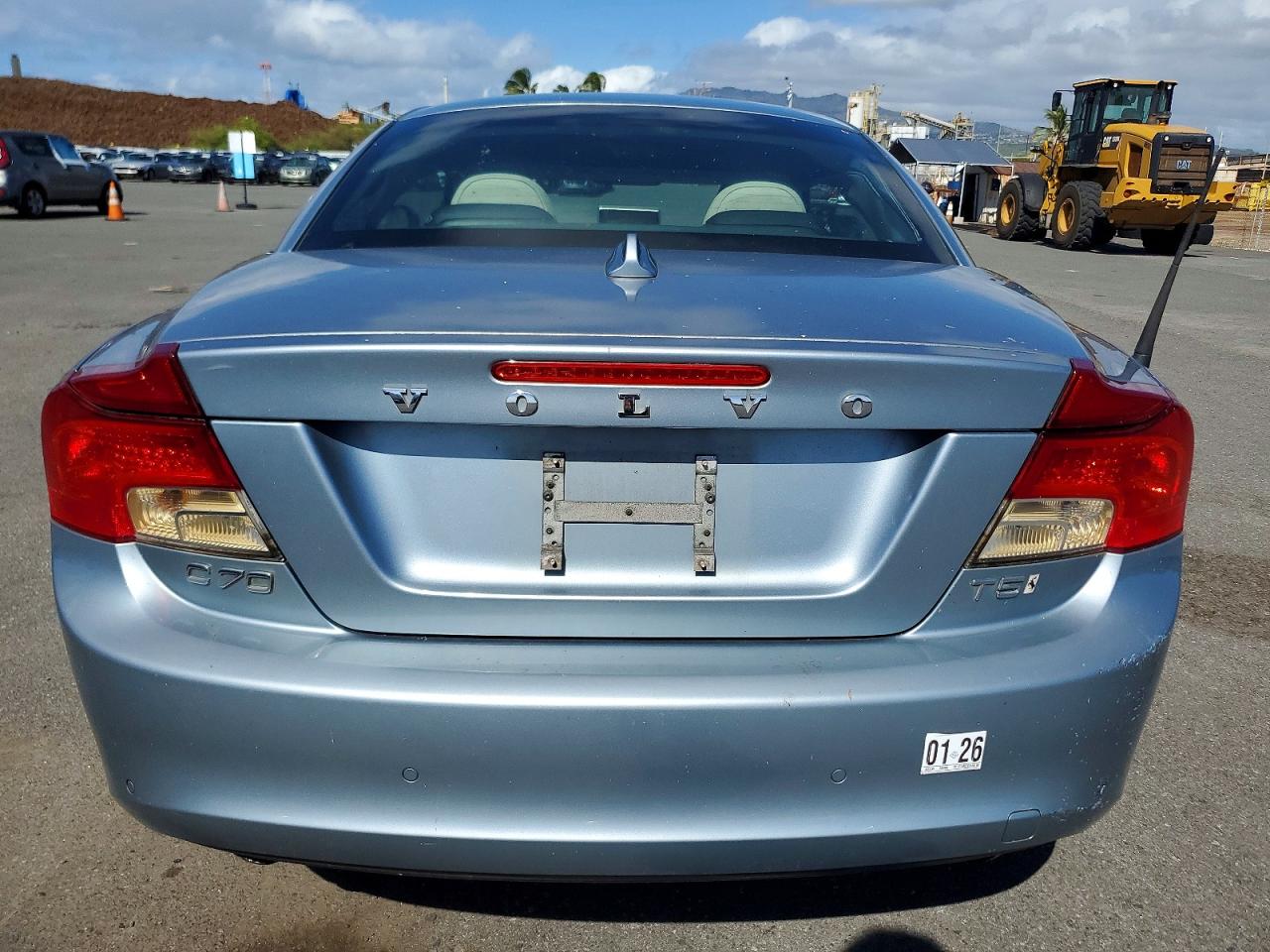 2012 Volvo C70 T5 Синий vin: YV1672MC7CJ128198
