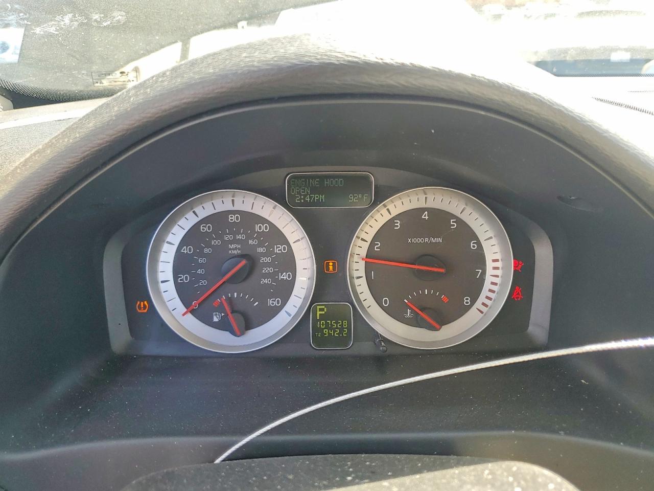 2012 Volvo C70 T5 Черный vin: YV1672MC8CJ123740