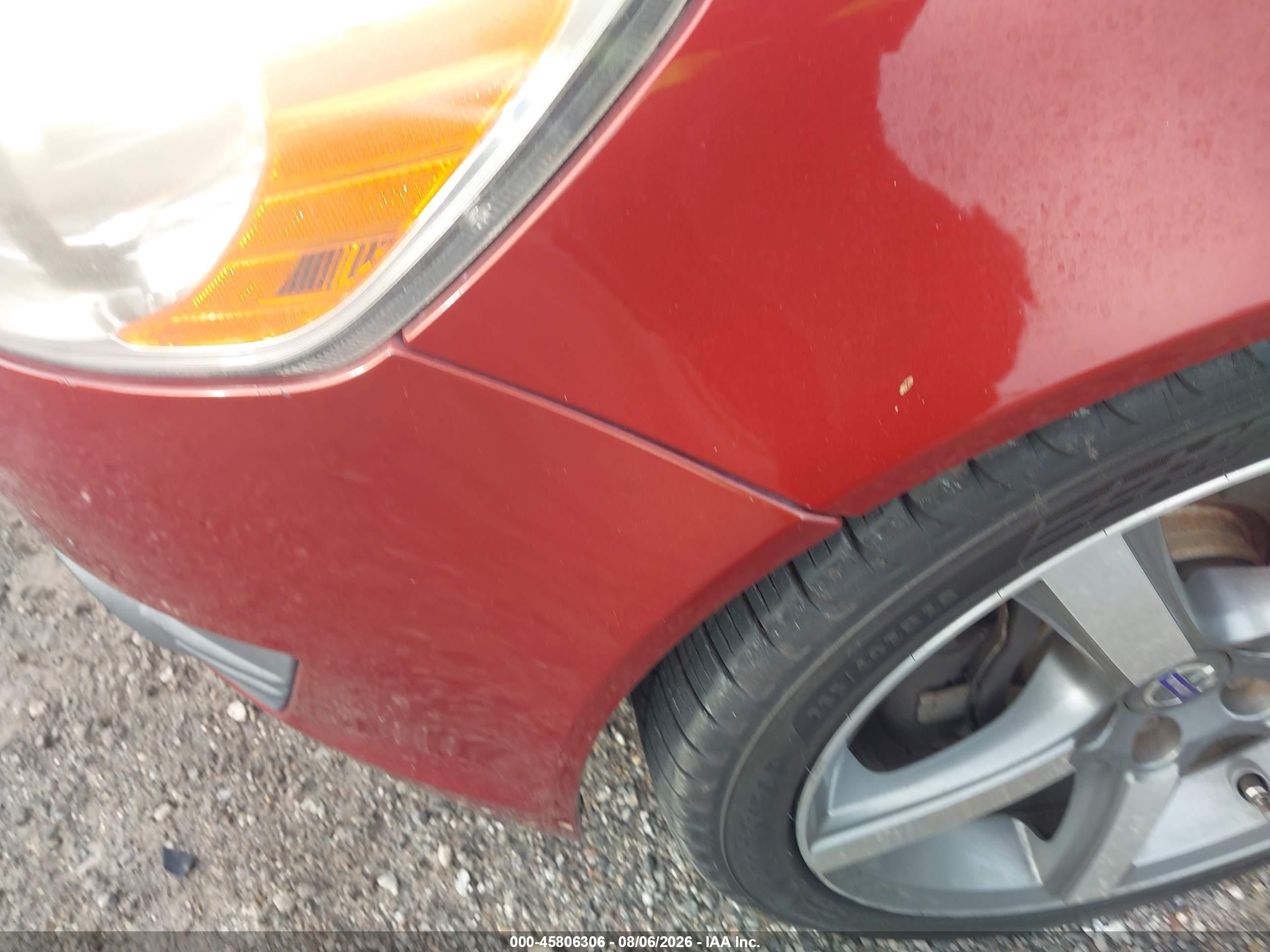 2012 Volvo C70 T5 Burgundy vin: YV1672MC8CJ126170