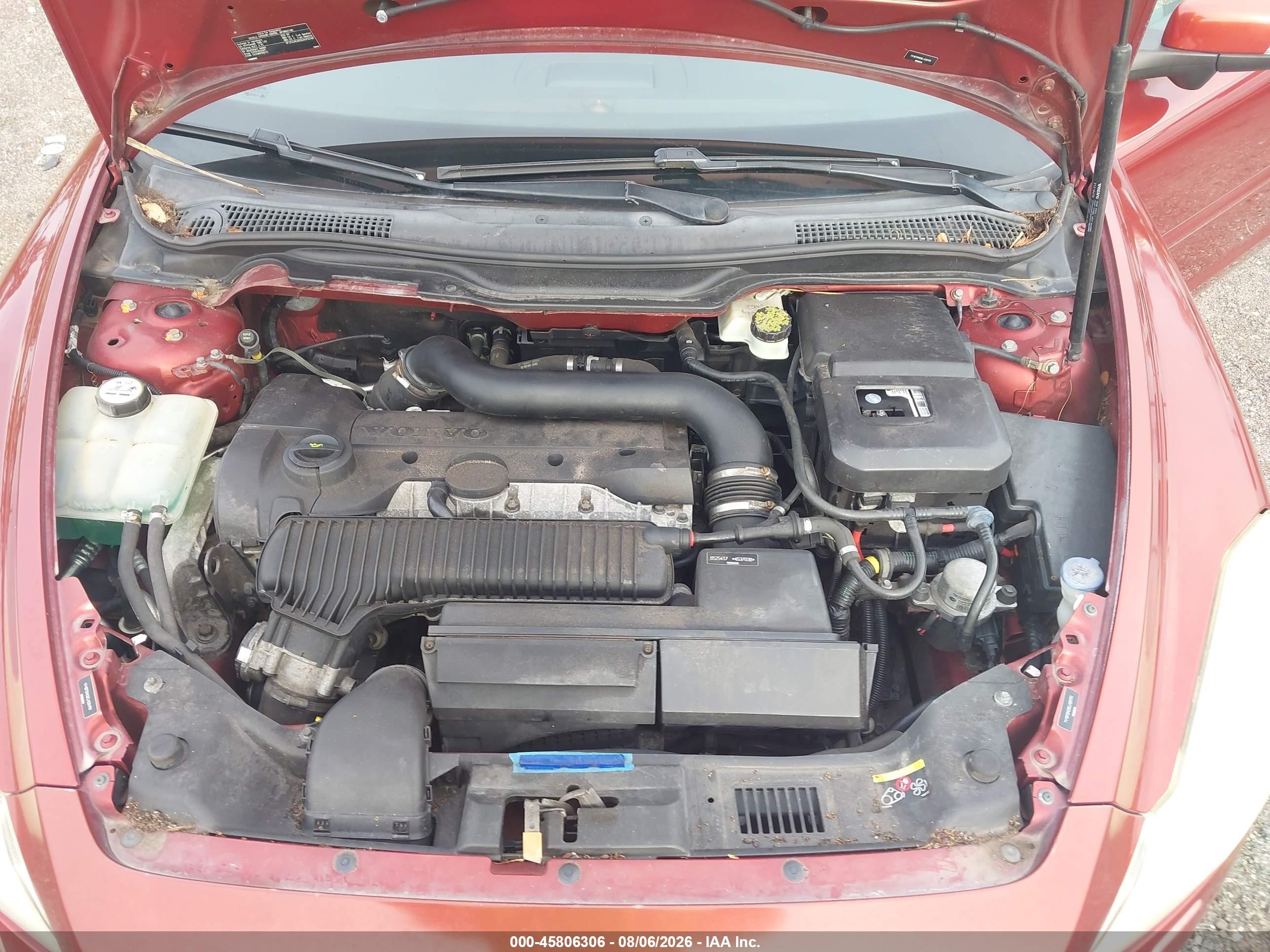 2012 Volvo C70 T5 Burgundy vin: YV1672MC8CJ126170