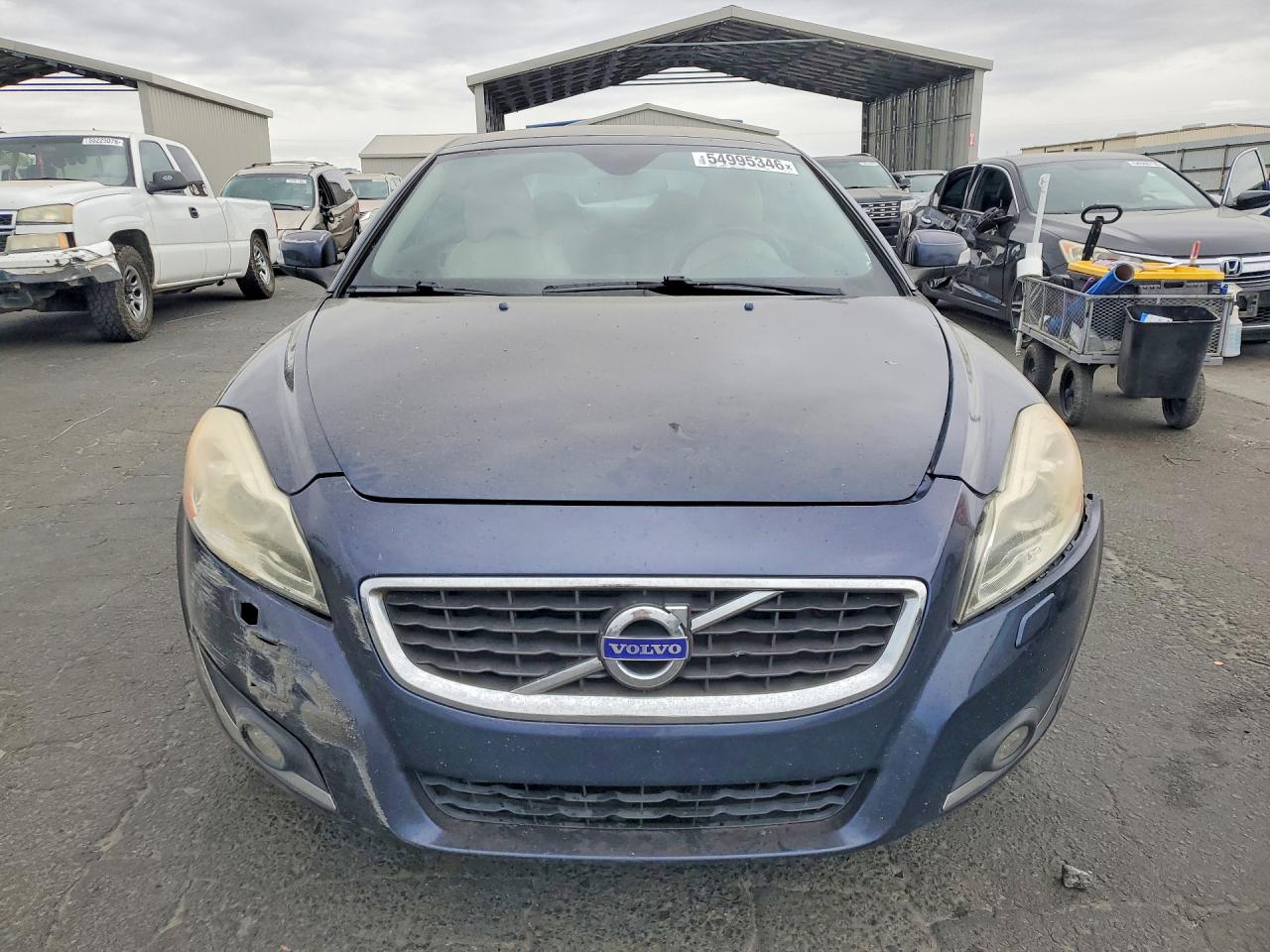 2013 Volvo C70 T5 Blue vin: YV1672MC9DJ139253