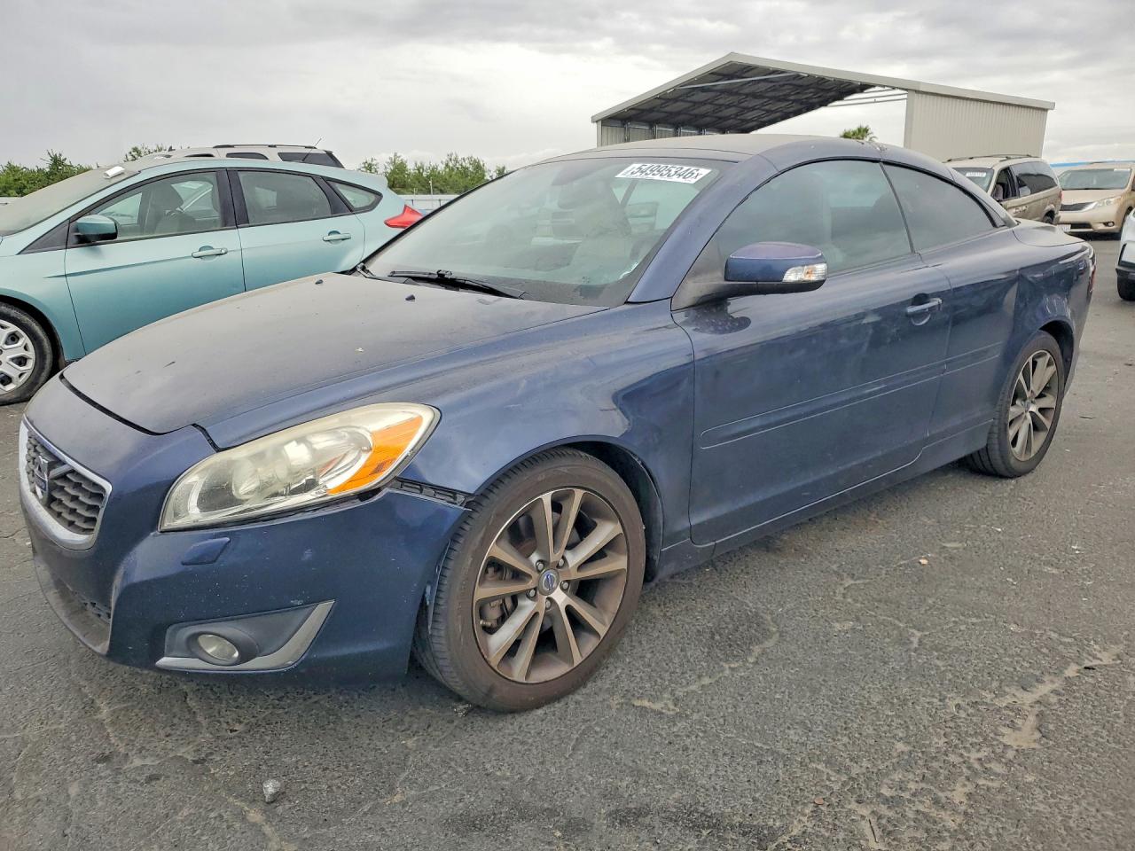 2013 Volvo C70 T5 Blue vin: YV1672MC9DJ139253