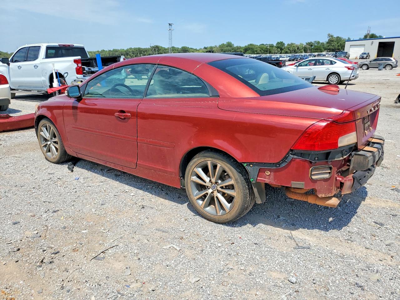 2013 Volvo C70 T5 Maroon vin: YV1672MC9DJ141391