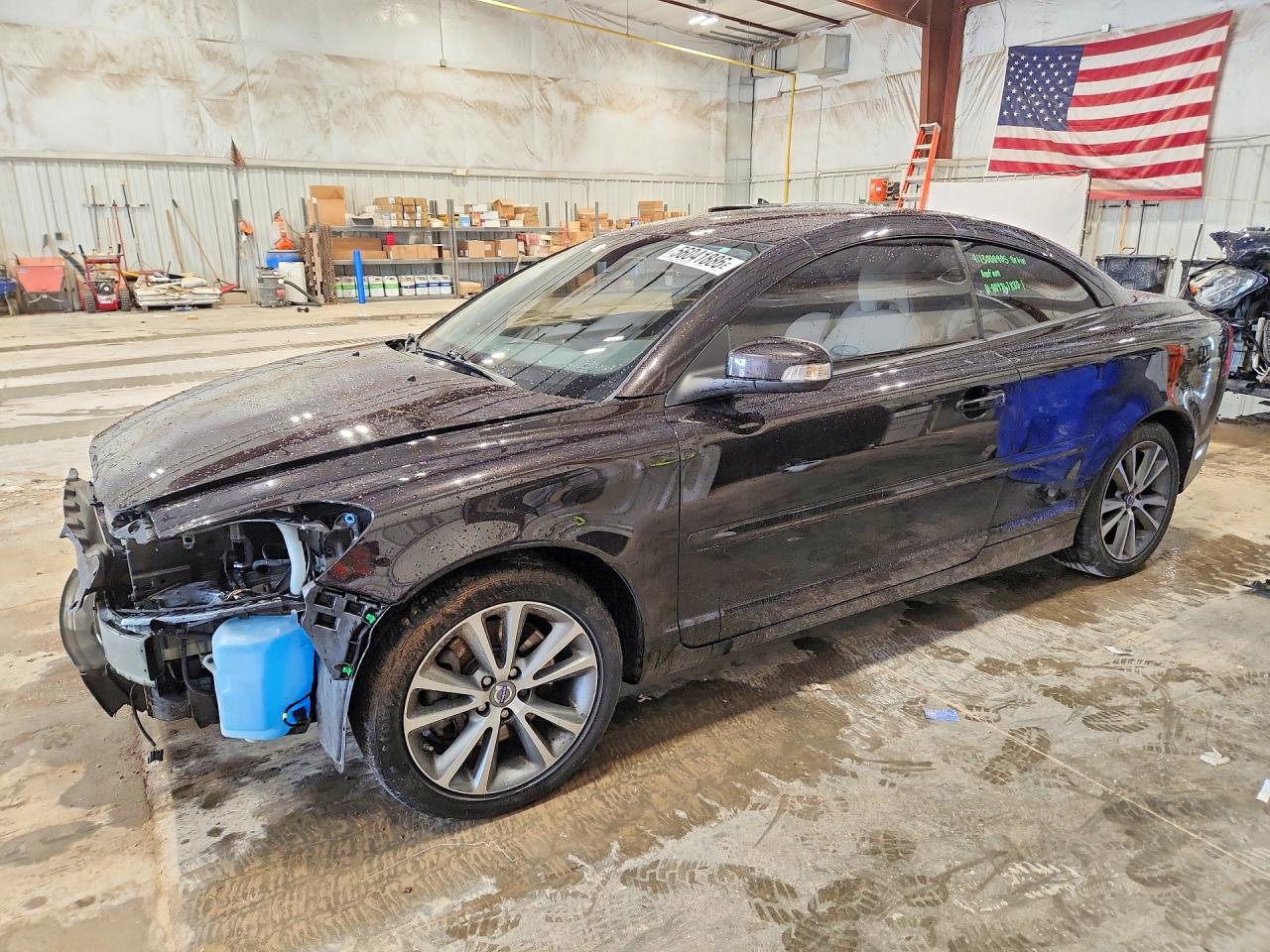 2011 Volvo C70 T5 Black vin: YV1672MCXBJ109594